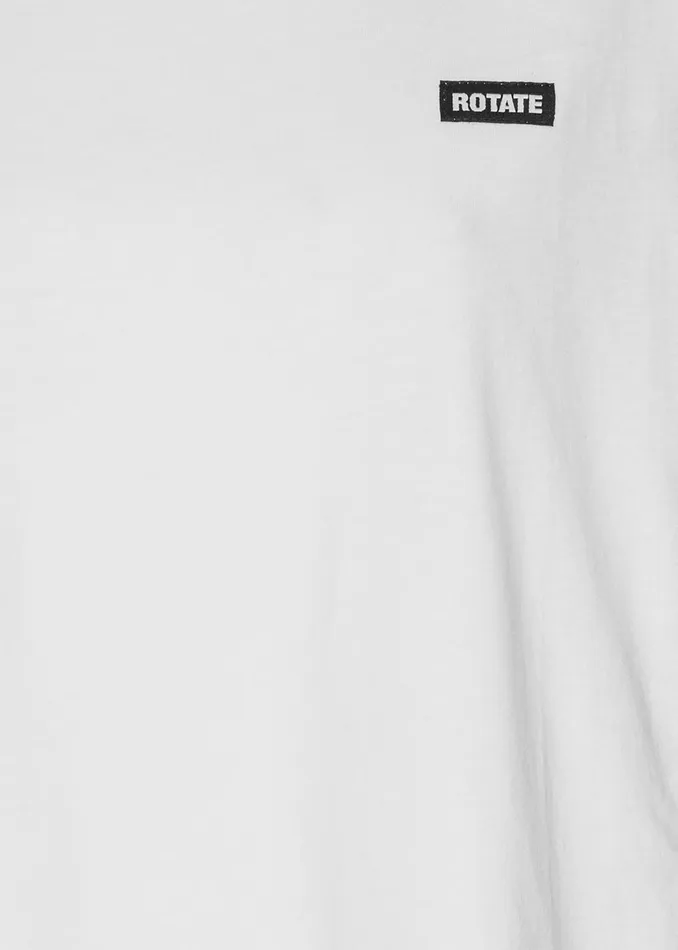 Women Rotate Oversized TShirt 8211 Bright White The Frankie Shop Tops
