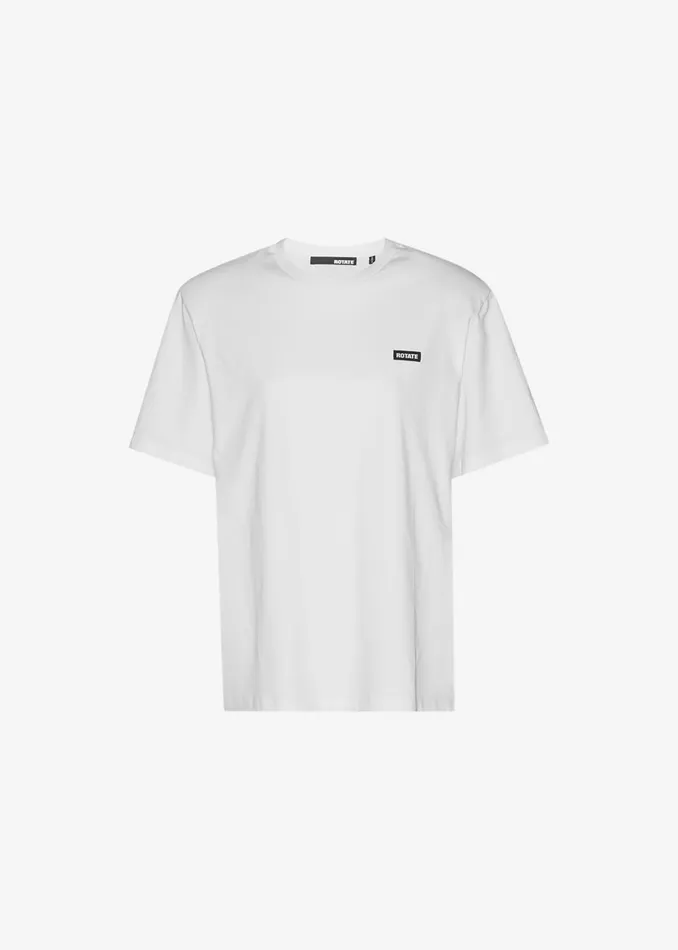 Women Rotate Oversized TShirt 8211 Bright White The Frankie Shop Tops