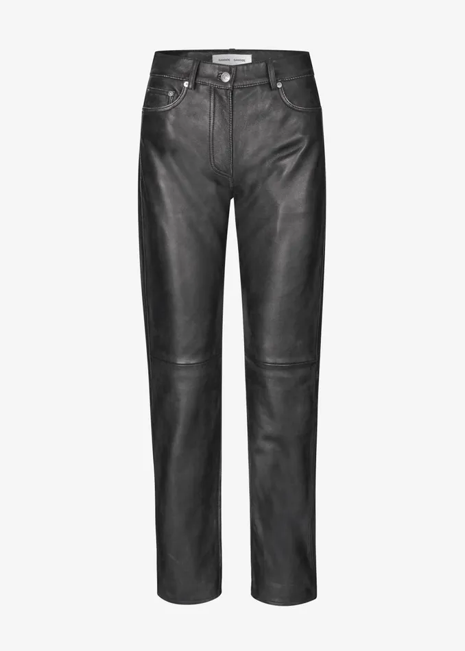 Women Samse Samse Salynn Trousers 8211 Washed Black Olive The Frankie Shop Bottoms