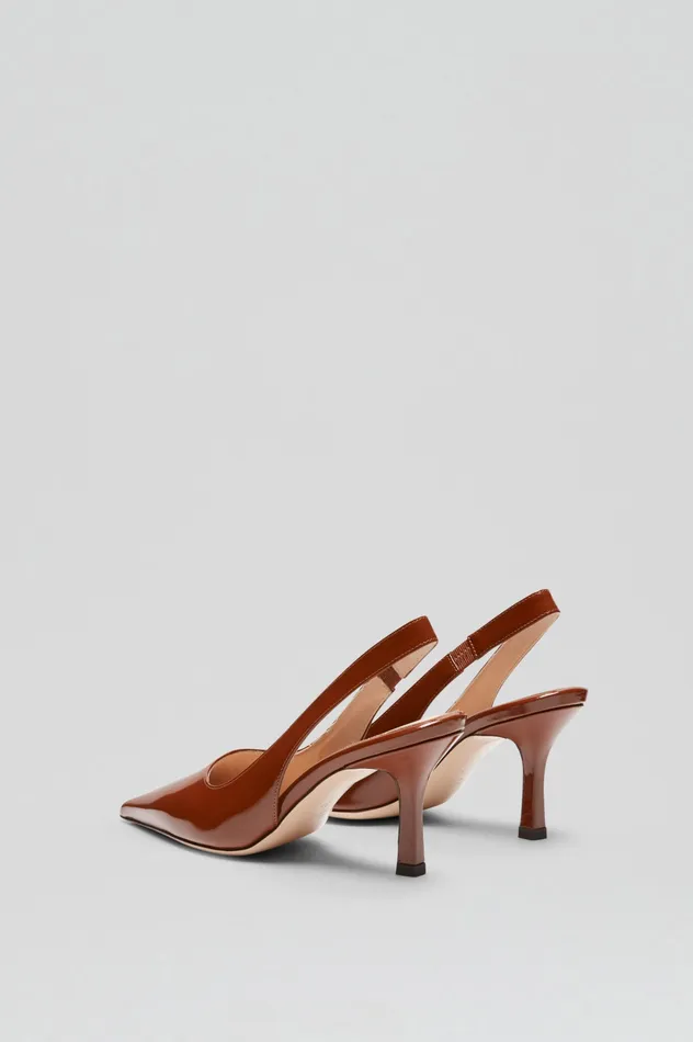 Women Scanlan Theodore POLISHED SLINGBACK 75 CIGAR Shoes