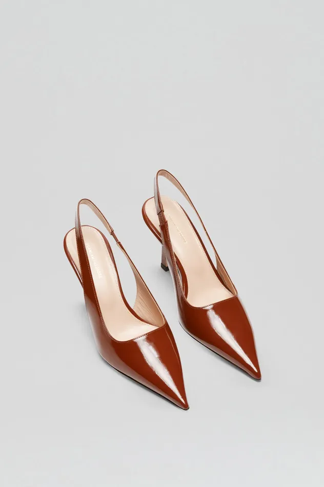 Women Scanlan Theodore POLISHED SLINGBACK 75 CIGAR Shoes