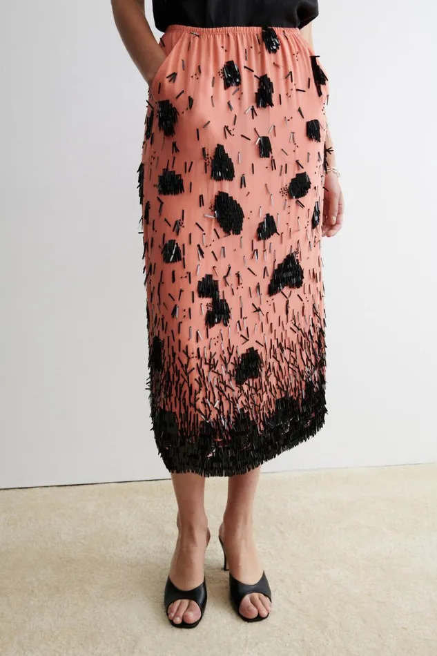 Women Scarves Hats Rachel Comey Camilla Fringe Scarf Coral Women Scarves Hats Rachel Comey Camilla Fringe Scarf Coral