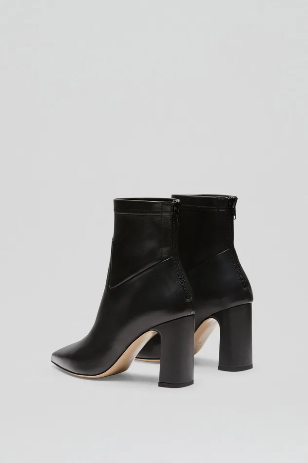 Women Shoes Scanlan Theodore STRETCH ANKLE BOOT 85 BLACK