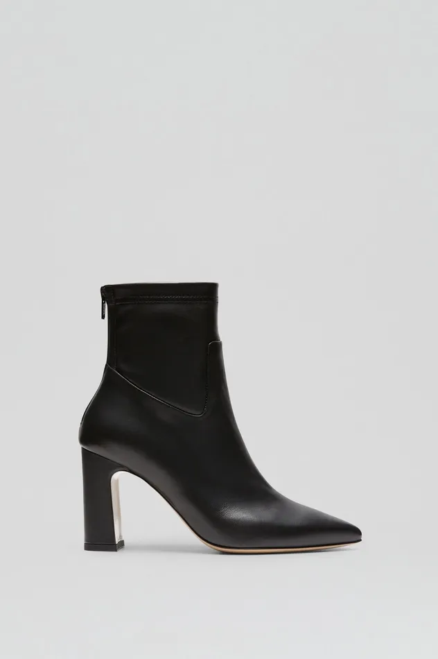 Women Shoes Scanlan Theodore STRETCH ANKLE BOOT 85 BLACK
