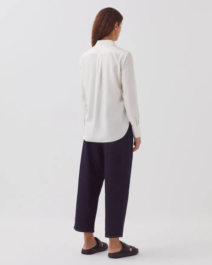 Women Sibylle 8211 Silky Shirt Gardenia Comptoir Des Cotonniers Blouses and Shirts and Tops Women Sibylle 8211 Silky Shirt Gardenia Comptoir Des Cotonniers Blouses and Shirts and Tops