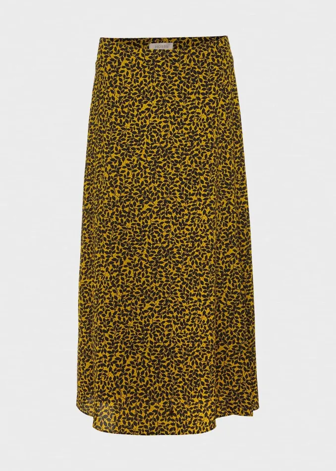 Women Skirts Hobbs Annette Skirt Chartreuse Navy