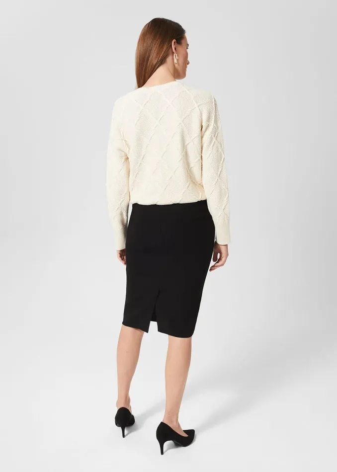 Women Skirts Hobbs Petite Mel Skirt Black