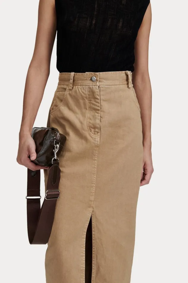 Women Skirts Shorts Rachel Comey Lunga Skirt Camel