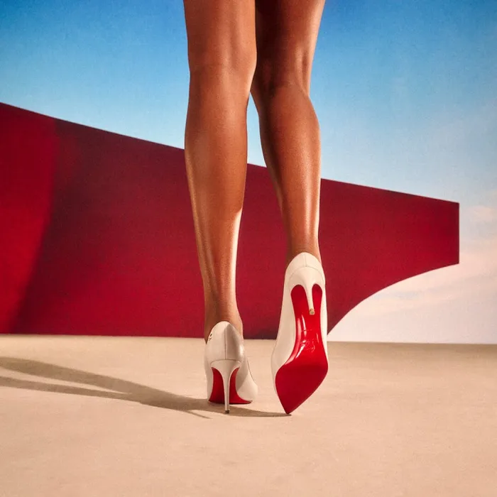 Women Sporty Kate 85 Mm Pumps 8211 Nappa Leather 8211 Leche Christian Louboutin Pumps
