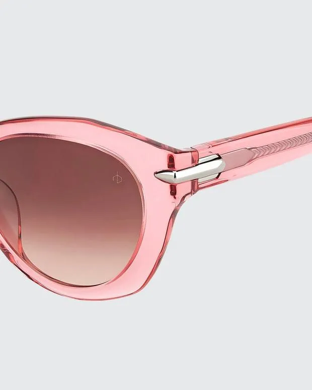 Women Sunglasses Rag and Bone Lily Pink