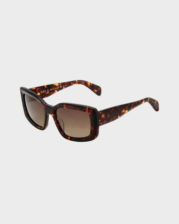 Women Sunglasses Rag and Bone Sofie Havana