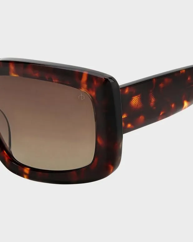 Women Sunglasses Rag and Bone Sofie Havana