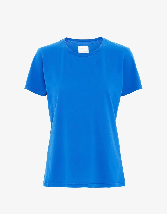 Women TShirts Colorfulstandard Women Light Organic Tee 8211 Pacific Blue
