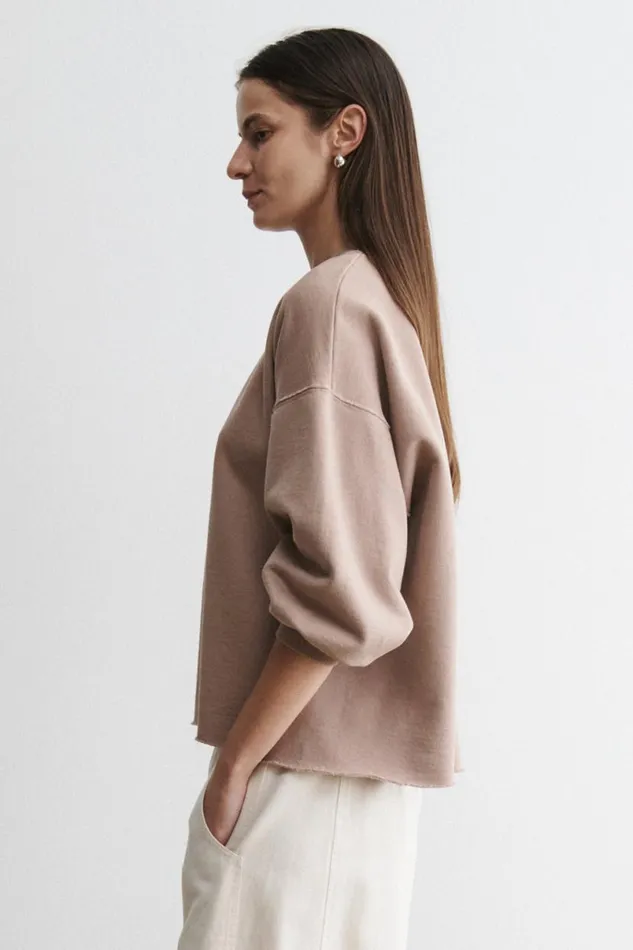 Women Tshirts Sweatshirts Rachel Comey Fond Sweatshirt Dirty White Women Tshirts Sweatshirts Rachel Comey Fond Sweatshirt Dirty White