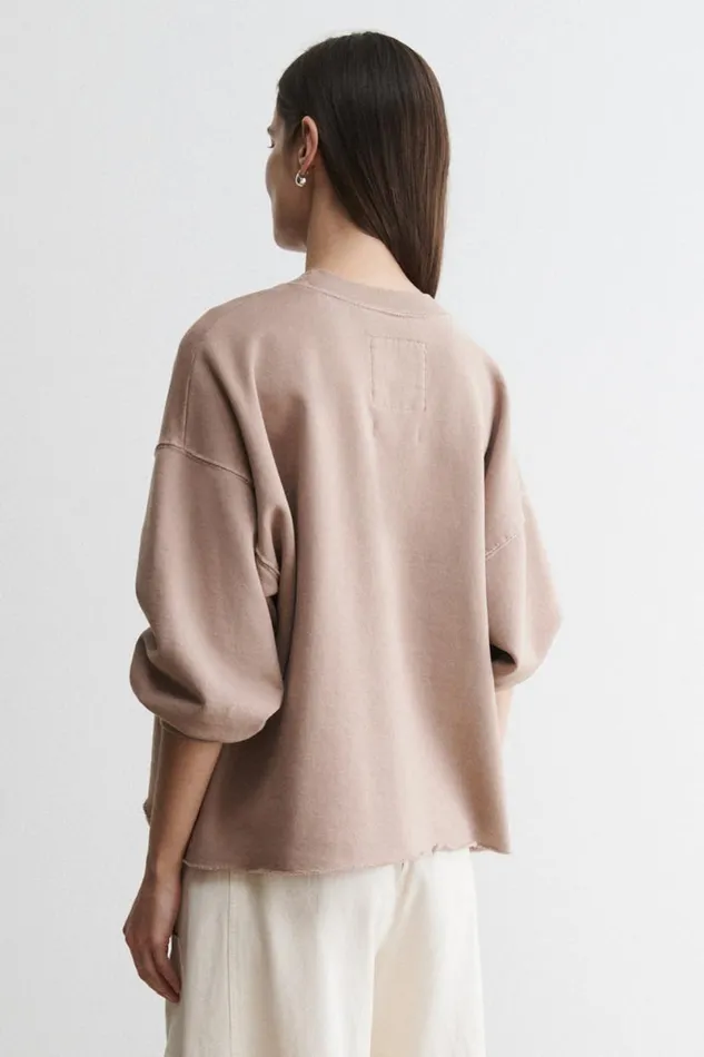 Women Tshirts Sweatshirts Rachel Comey Fond Sweatshirt Dirty White Women Tshirts Sweatshirts Rachel Comey Fond Sweatshirt Dirty White