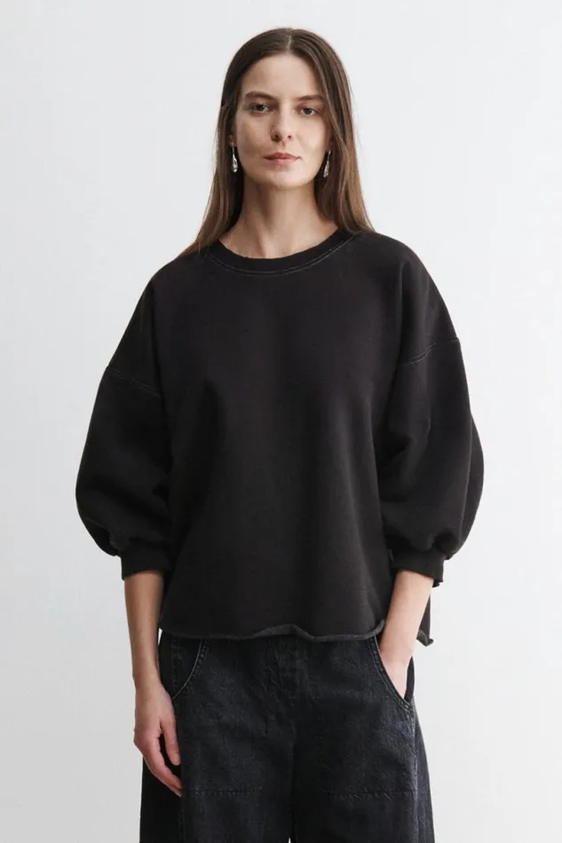 Women Tshirts Sweatshirts Rachel Comey Fond Sweatshirt Dirty White Women Tshirts Sweatshirts Rachel Comey Fond Sweatshirt Dirty White