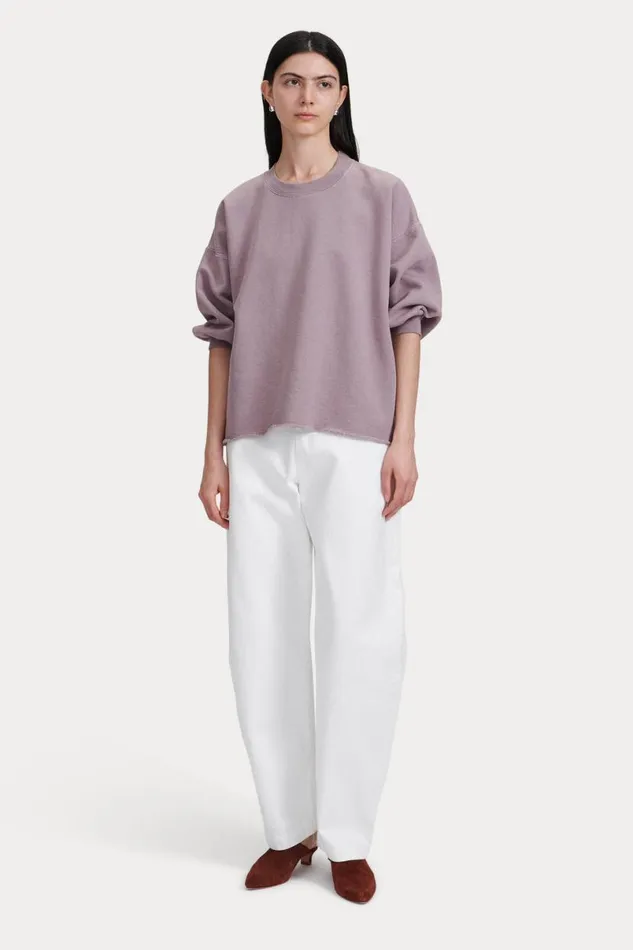 Women Tshirts Sweatshirts Rachel Comey Fond Sweatshirt Dirty White Women Tshirts Sweatshirts Rachel Comey Fond Sweatshirt Dirty White