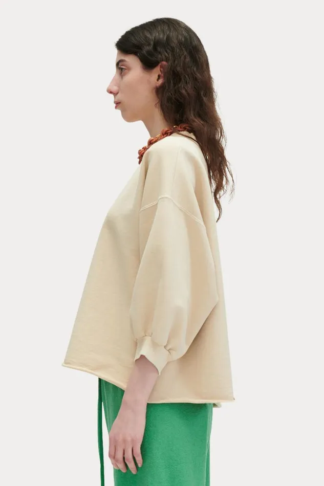 Women Tshirts Sweatshirts Rachel Comey Fond Sweatshirt Dirty White Women Tshirts Sweatshirts Rachel Comey Fond Sweatshirt Dirty White