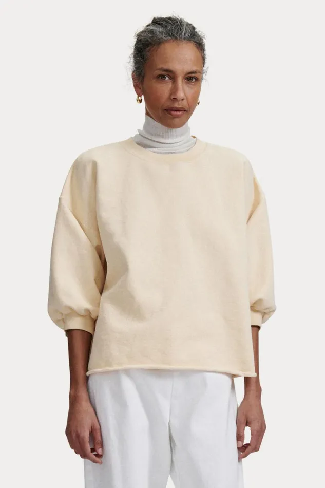Women Tshirts Sweatshirts Rachel Comey Fond Sweatshirt Dirty White Women Tshirts Sweatshirts Rachel Comey Fond Sweatshirt Dirty White