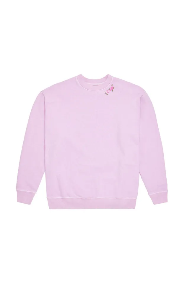 Women Tees and Fleece LoveShackFancy Palo Pullover Lavender Mist