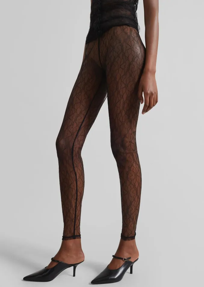 Women The Garment Dream Leggings 8211 Black The Frankie Shop Bottoms