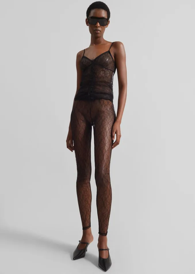 Women The Garment Dream Leggings 8211 Black The Frankie Shop Bottoms