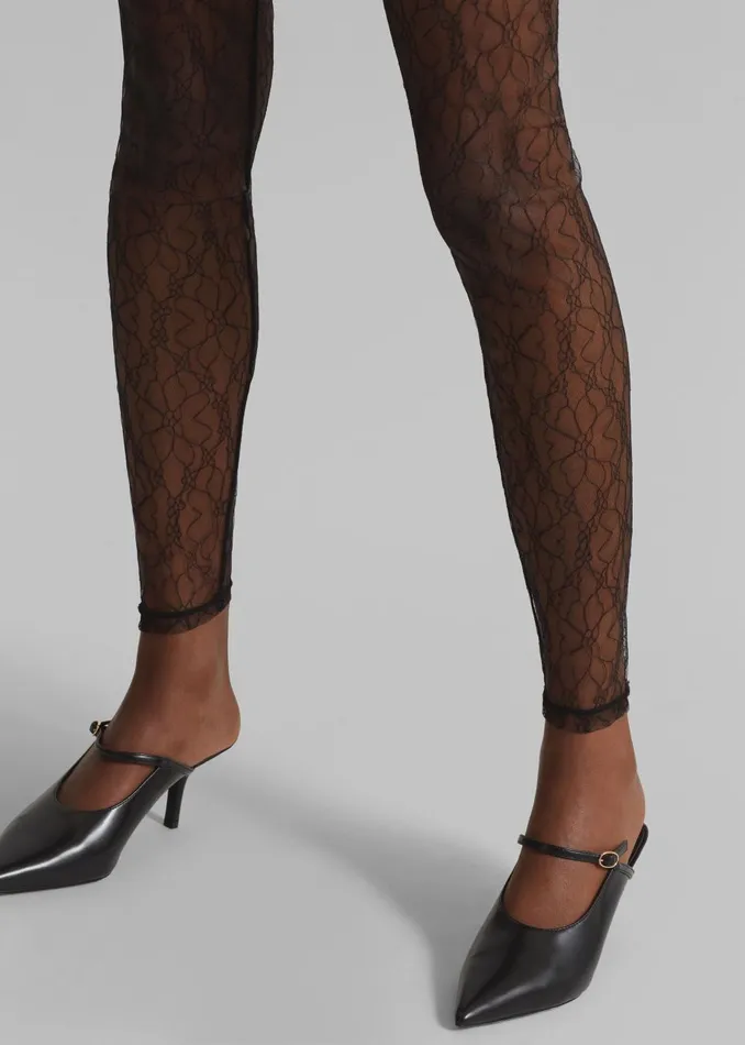 Women The Garment Dream Leggings 8211 Black The Frankie Shop Bottoms