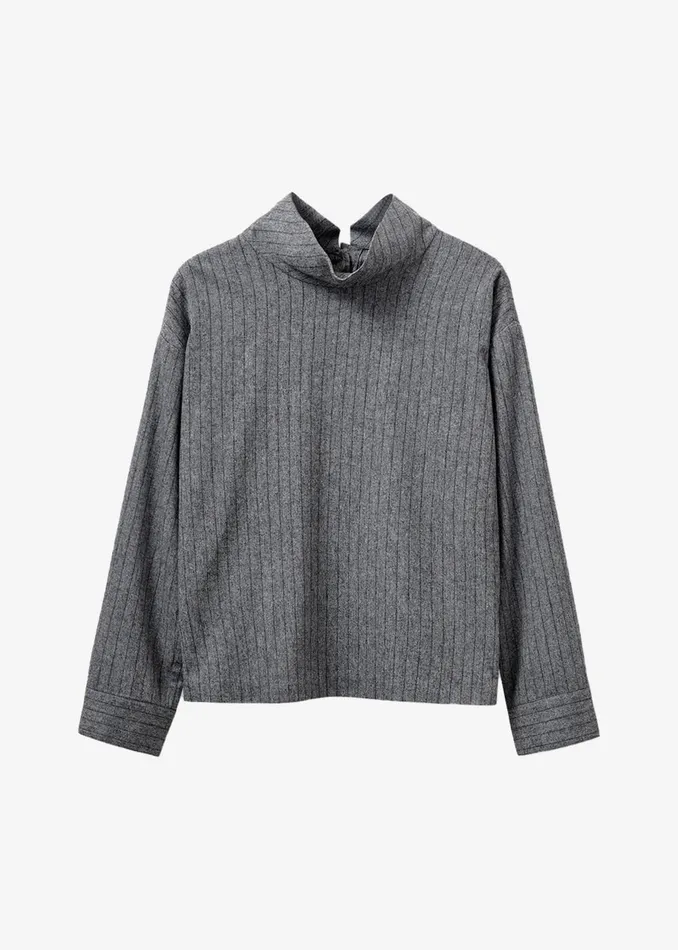 Women The Garment Tilda Top 8211 GreyBlack Stripe The Frankie Shop Tops