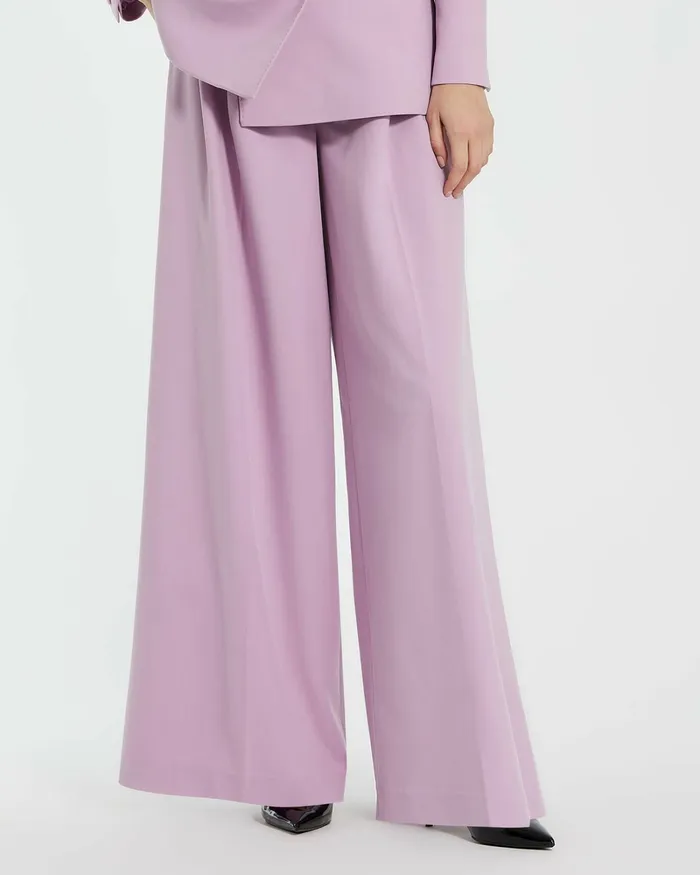 Women The MACkenzie Wide Leg Trouser 8211 FINAL SALE Orchid Pants Mac Duggal