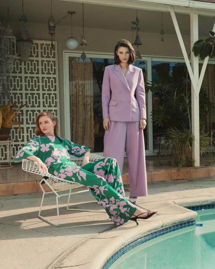 Women The MACkenzie Wide Leg Trouser 8211 FINAL SALE Orchid Pants Mac Duggal