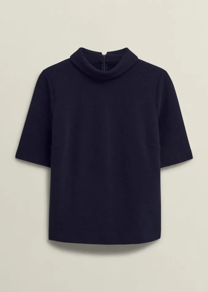 Women Tops Hobbs Tali Top Midnight Navy