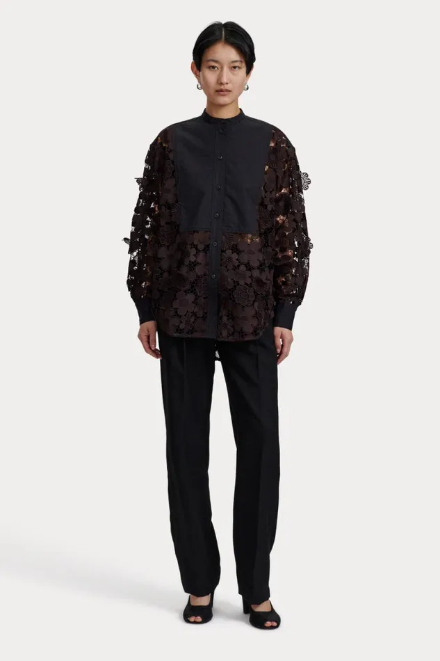 Women Tops Rachel Comey Myra Top Dark Brown