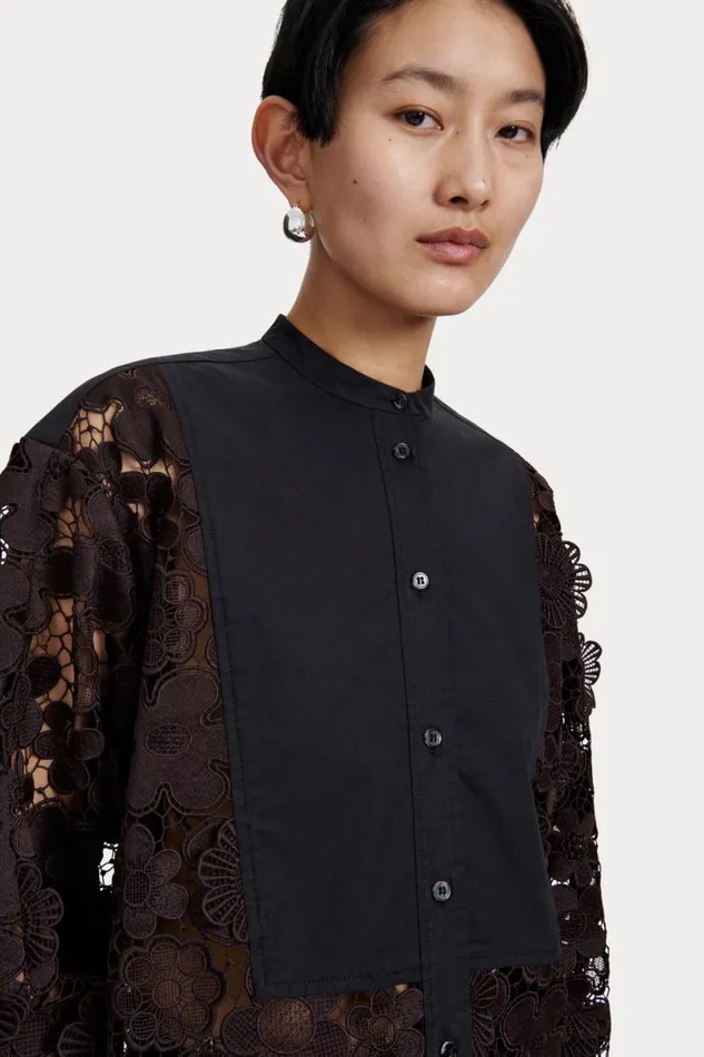 Women Tops Rachel Comey Myra Top Dark Brown Women Tops Rachel Comey Myra Top Dark Brown