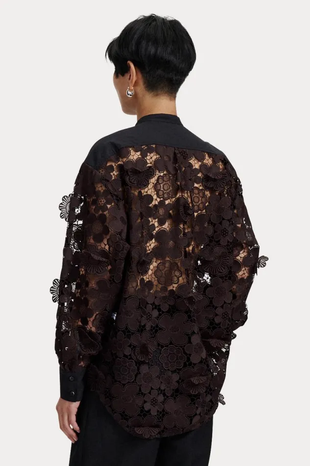 Women Tops Rachel Comey Myra Top Dark Brown Women Tops Rachel Comey Myra Top Dark Brown
