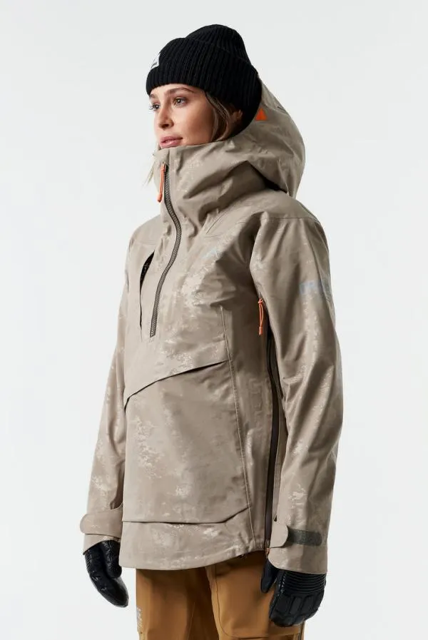Women Torngat 3L JacketClay Embossed Orage Jackets Women Torngat 3L JacketClay Embossed Orage Jackets