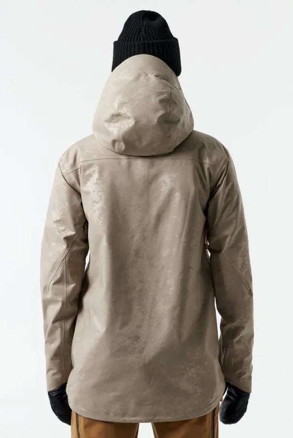 Women Torngat 3L JacketClay Embossed Orage Jackets Women Torngat 3L JacketClay Embossed Orage Jackets