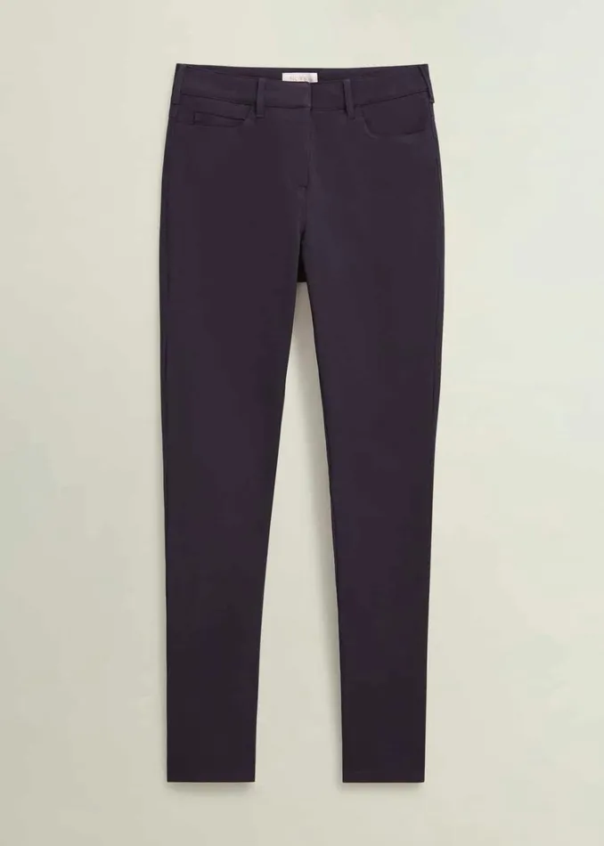 Women Trousers Hobbs Amanda Skinny Jeans True Navy