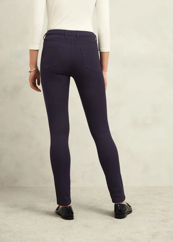 Women Trousers Hobbs Amanda Skinny Jeans True Navy