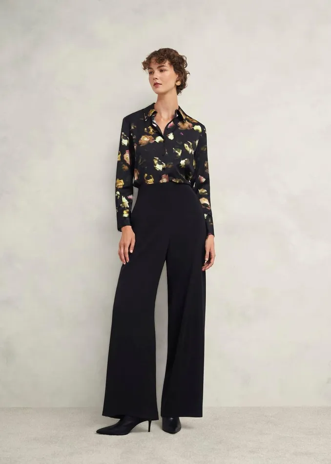 Women Trousers Hobbs Charlecote Trousers Hobbs Black