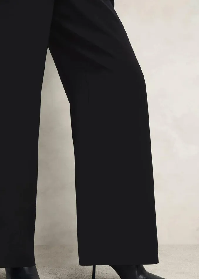 Women Trousers Hobbs Charlecote Trousers Hobbs Black