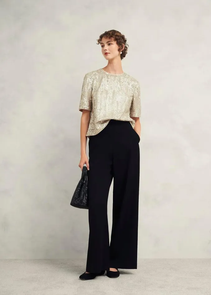 Women Trousers Hobbs Charlecote Trousers Hobbs Black