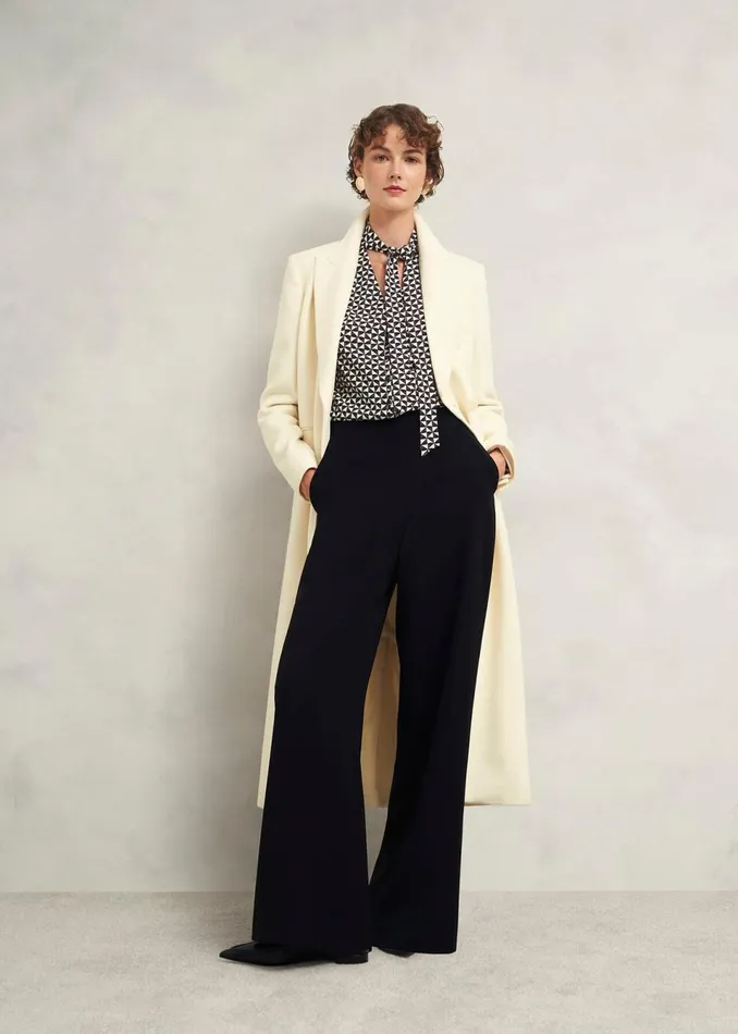 Women Trousers Hobbs Charlecote Trousers Hobbs Black