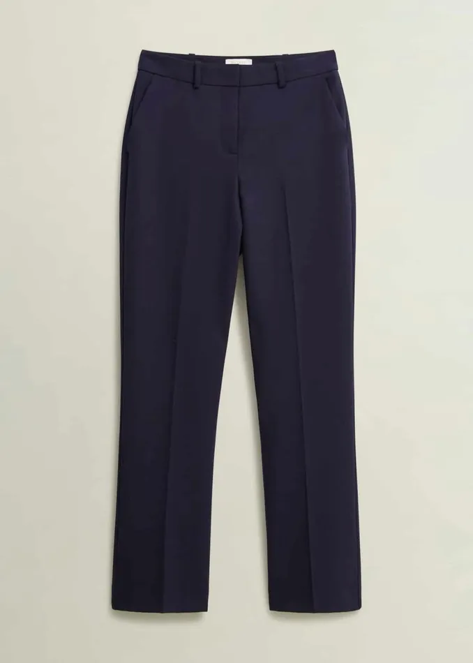 Women Trousers Hobbs Petite Gerrie Trousers Navy