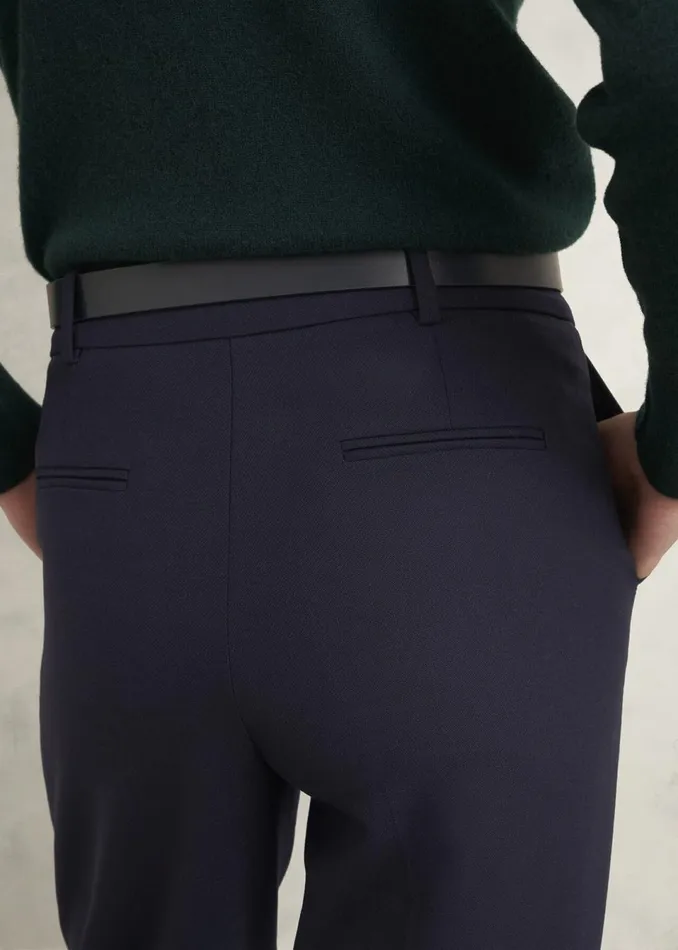 Women Trousers Hobbs Petite Gerrie Trousers Navy