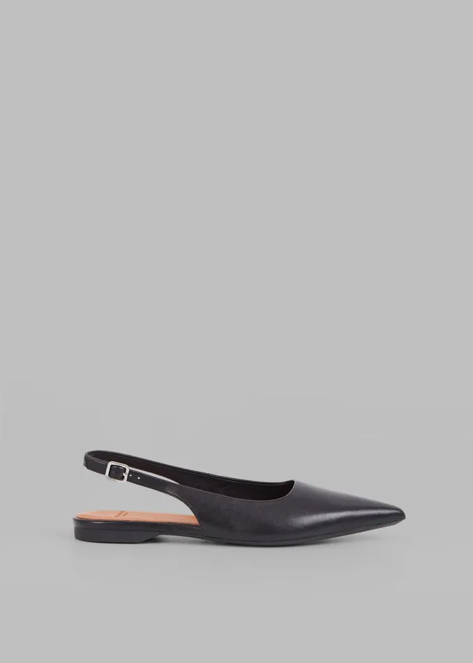 Women Vagabond Hermine Slingbacks 8211 Black The Frankie Shop