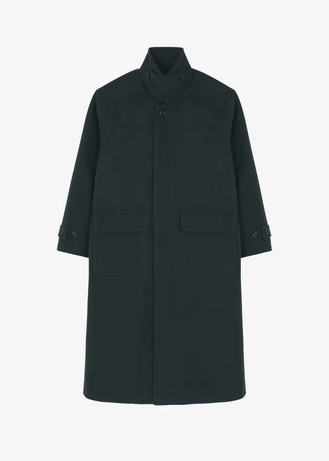Women Winifred Coat 8211 Deep Teal The Frankie Shop Outerwear