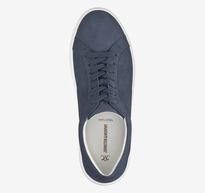 Women Women8217s Shoes Johnston and Murphy Cammie LaceUp Navy Tumbled Nubuck