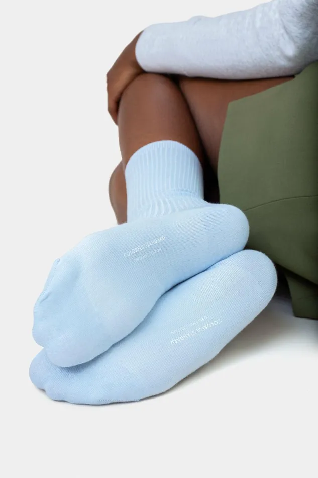 Women Women Classic Organic Sock Spring Green Colorful Standard Socks