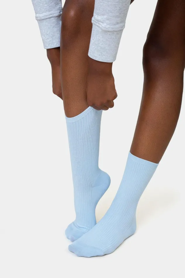 Women Women Classic Organic Sock Spring Green Colorful Standard Socks
