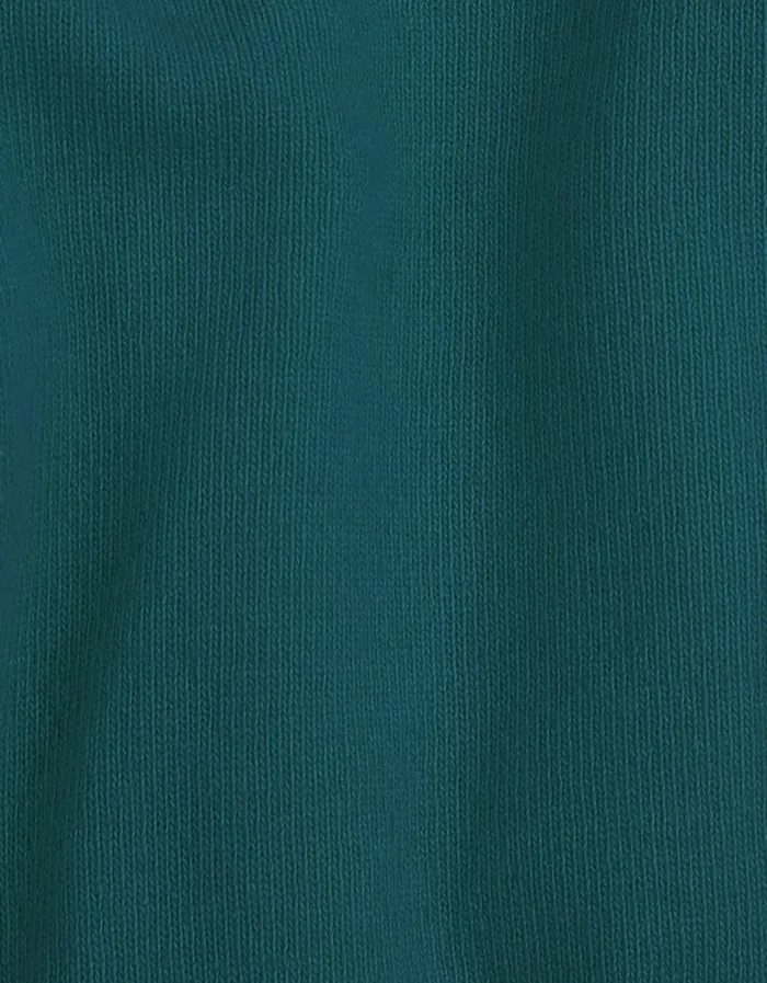 Women Women Light Merino Wool Crew Ocean Green Colorful Standard Knit Sweaters